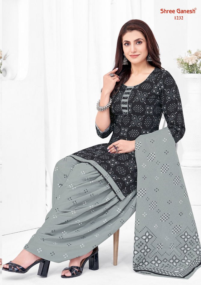 Shree Ganesh Bandhni Vol 2 Patiala Cotton Dress Material Catalog